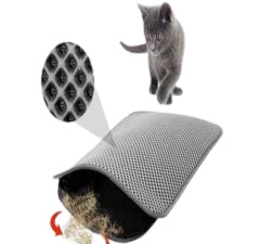 KÜÇÜK BOY Elekli Katlanabilir Kedi Tuvalet Önü Paspası